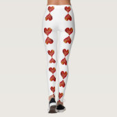 Leggings Collections personnalisées Coeurs (Dos)
