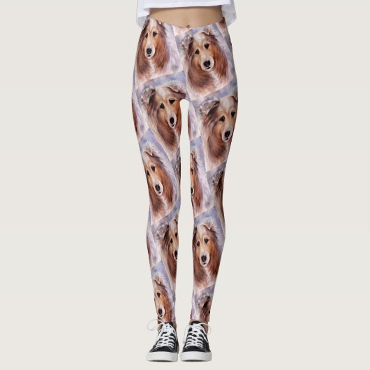 LEGGINGS COLLIE GORGEUSE (Devant)