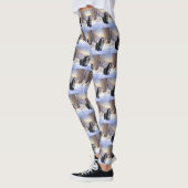 Leggings Collie Laisser Il Neige Noël (Gauche)