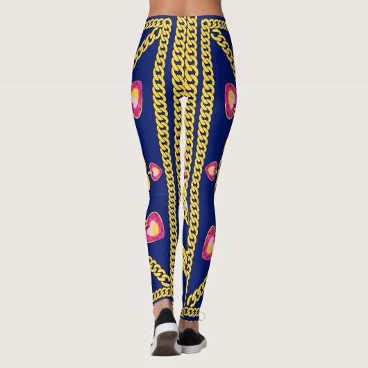Leggings Collines d'or (Dos)