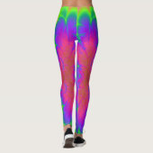 Leggings colorant à cravate (Dos)