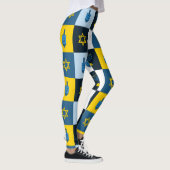 Leggings colorblock hébreu hanoukka (Droite)
