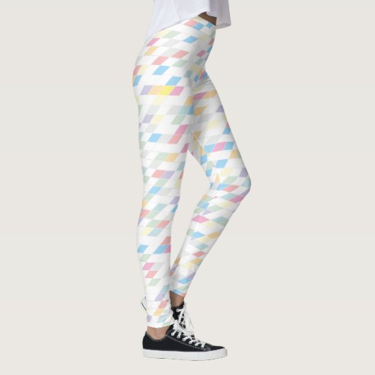 Leggings Coloré Abstrait Pastels (Droite)