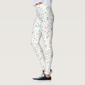Leggings Coloré Confetti Motif Automne (Gauche)