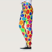 Leggings Coloré Motif élégant et chic (Gauche)
