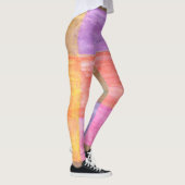 Leggings Coloré Pastel Rectangle Mélange Légendes (Droite)