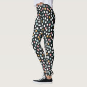 Leggings Coloré pois pastel Motif (Gauche)
