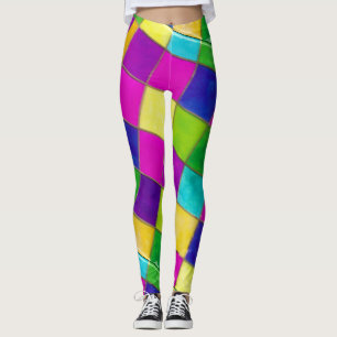 Leggings Coloré Snazzy Leggins Stainglass