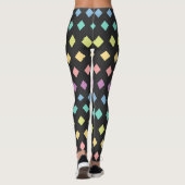 Leggings Coloré vert pastel (Dos)