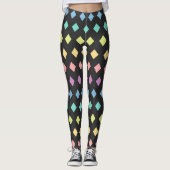 Leggings Coloré vert pastel (Devant)