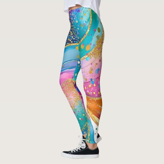 Leggings colorés (Gauche)