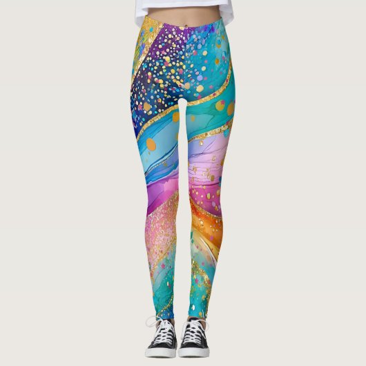 Leggings colorés (Devant)