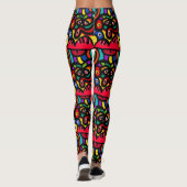 Leggings colorés Abstraits (Dos)