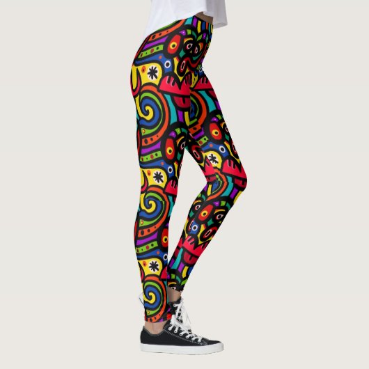 Leggings colorés Abstraits (Droite)