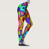 Leggings colorés Abstraits (Droite)