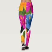 Leggings Colorés pour Femmes – Vibrants (Dos)