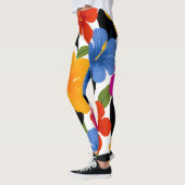 Leggings Colorés pour Femmes – Vibrants (Gauche)