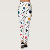 Leggings Colorés pour Femmes – Vibrants (Dos)