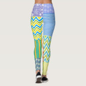 Leggings Colorés pour Femmes – Vibrants (Dos)