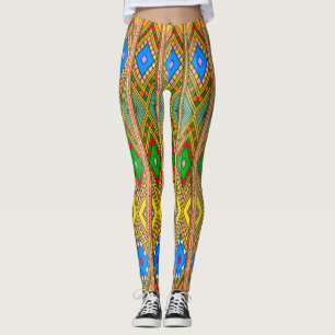Leggings Colorés Vibrants et Confortables