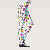 Leggings Colorful 80's Motif géométrique (Droite)