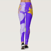 Leggings Colorful abstract energy wave (Dos)