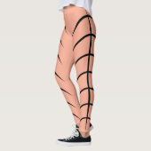 Leggings Colorful, black Lins (Gauche)