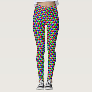 Leggings Colorful Building Block Thunder_Cove