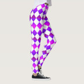 Leggings Colorful Checker Diamond Pattern (Droite)