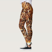 Leggings Colorful Crazy unique Texture (Gauche)