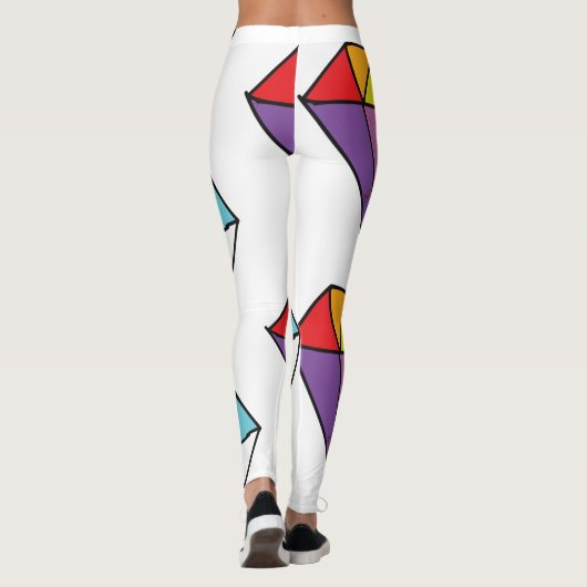 Leggings Colorful Diamond Cute Drawing (Dos)