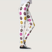 Leggings Colorful Donuts Seamless Pattern – Sweet Bakery Tr (Droite)