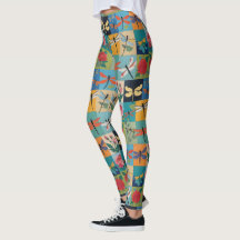 Colorful Dragonflies And Roses Patchwork