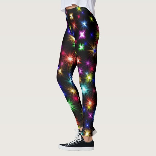 Leggings Colorful Fire Works (Gauche)