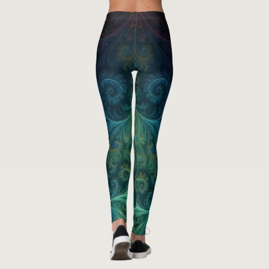 Leggings Colorful Fractal (Dos)