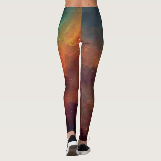 Leggings Colorful grunge Paint Effect (Dos)