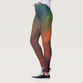 Leggings Colorful grunge Paint Effect (Gauche)
