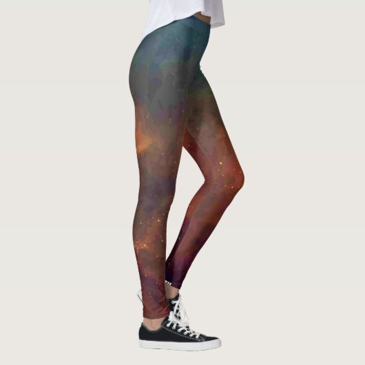 Leggings Colorful grunge Paint Effect (Droite)