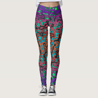 Leggings Colorful Labyrinth♥