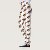 Leggings Colorful mandarin duck (Gauche)