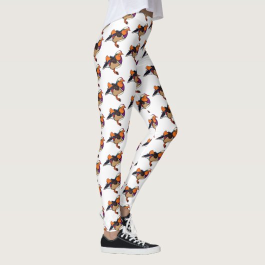 Leggings Colorful mandarin duck (Droite)
