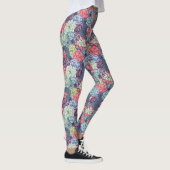 Leggings Colorful Motif Succulent (Droite)