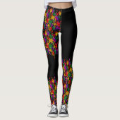 Leggings Colorful Paintball Splotches (Devant)