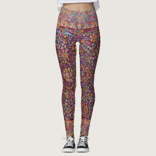 Leggings Colorful Persian Rug Pattern