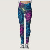 Leggings Colorful Spiral Vortex Illusion | Seamless Optical (Devant)