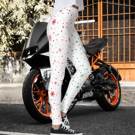 Leggings Colorful Ultra Soft Holiday Pattern Christmas Day