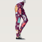Leggings Colorful Winter Pattern (Droite)