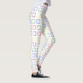 Leggings Coloris carré Motif Pride (Droite)