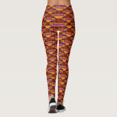 Leggings Colourful kente (Dos)