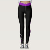 Leggings Combattre Dur...Fibro (Devant)